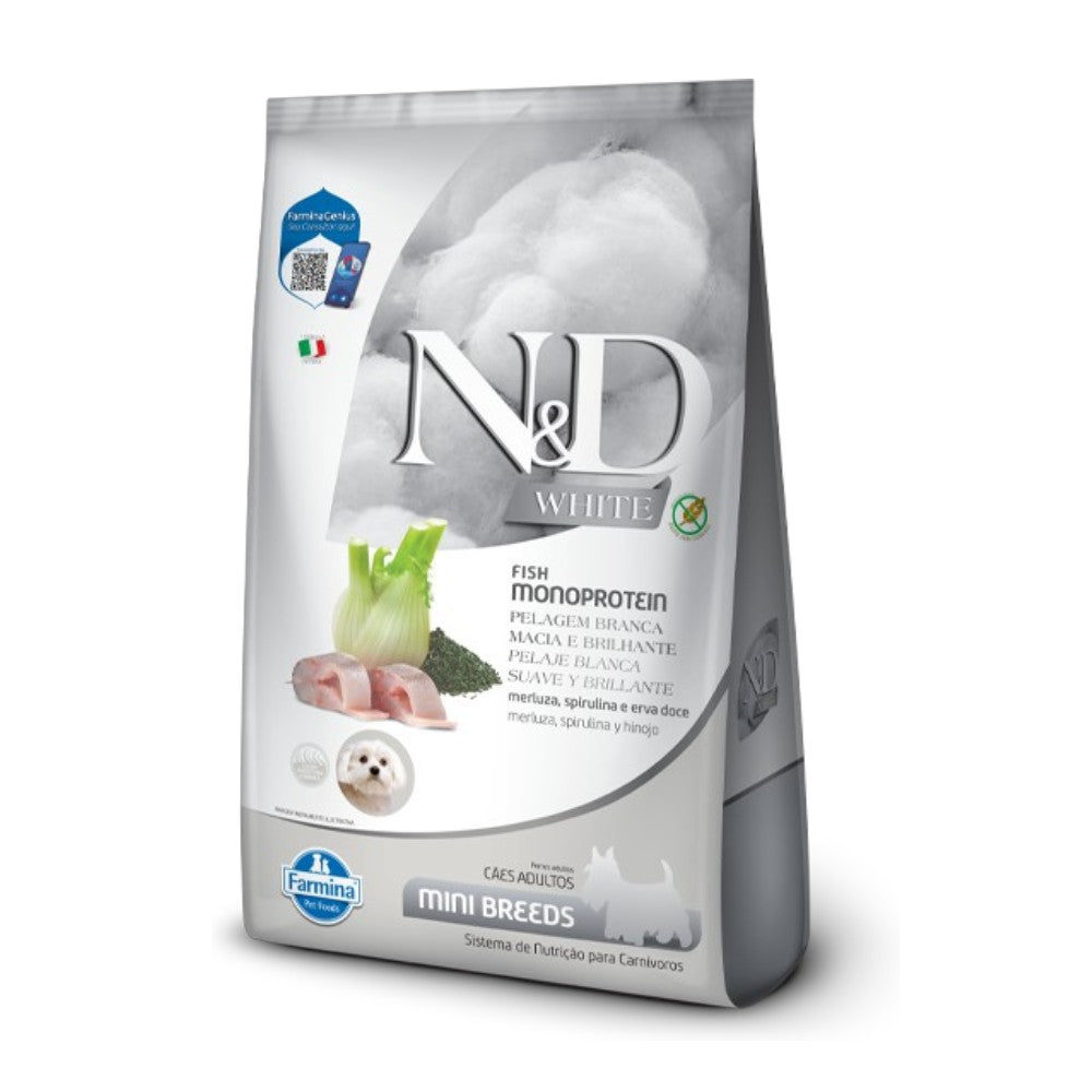 NyD White monoproteína perro adulto raza pequeña PESCADO BLANCO