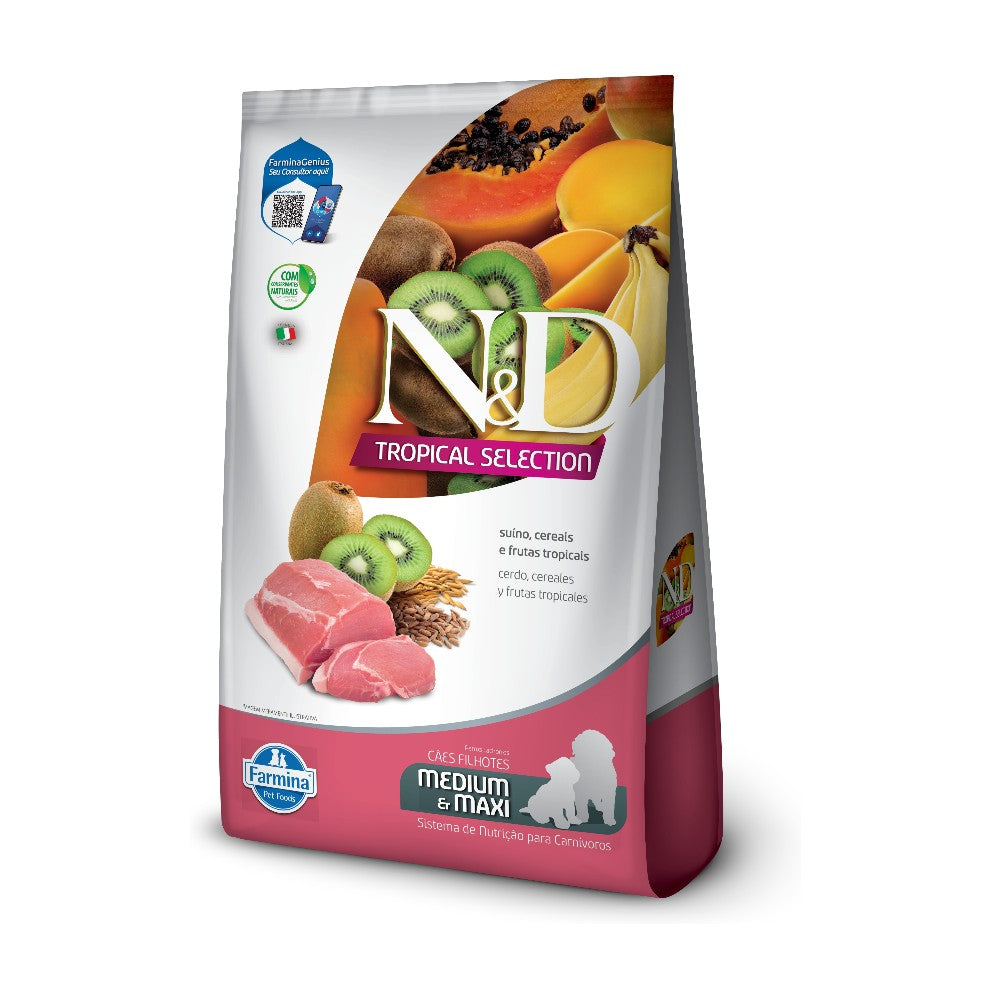 NyD Tropical perro cachorro razas med. y grandes CERDO