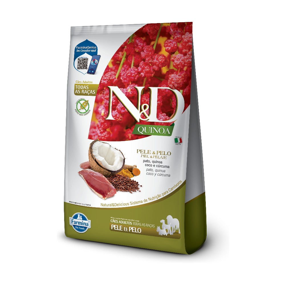 NyD Quinoa piel y pelo perro adulto todas las razas PATO