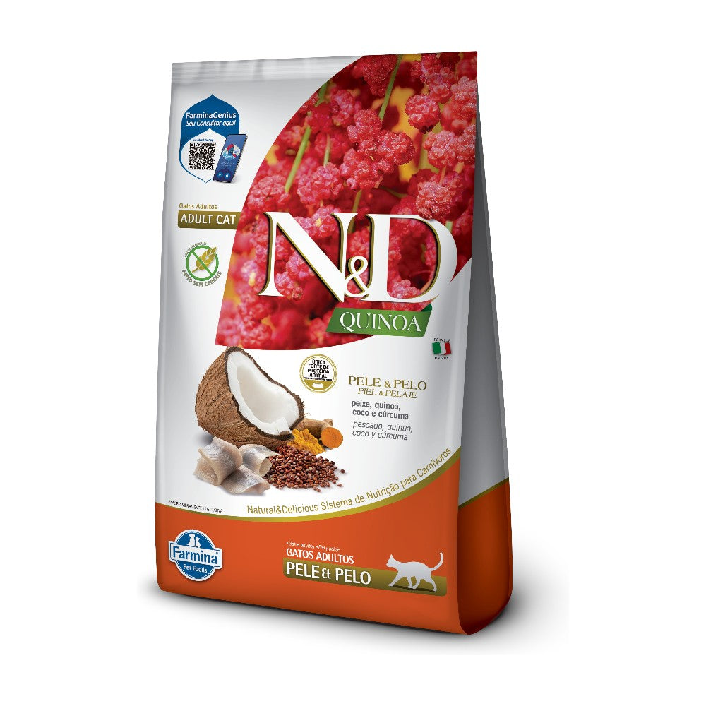 NyD Quinoa Gato piel y pelo PESCADO