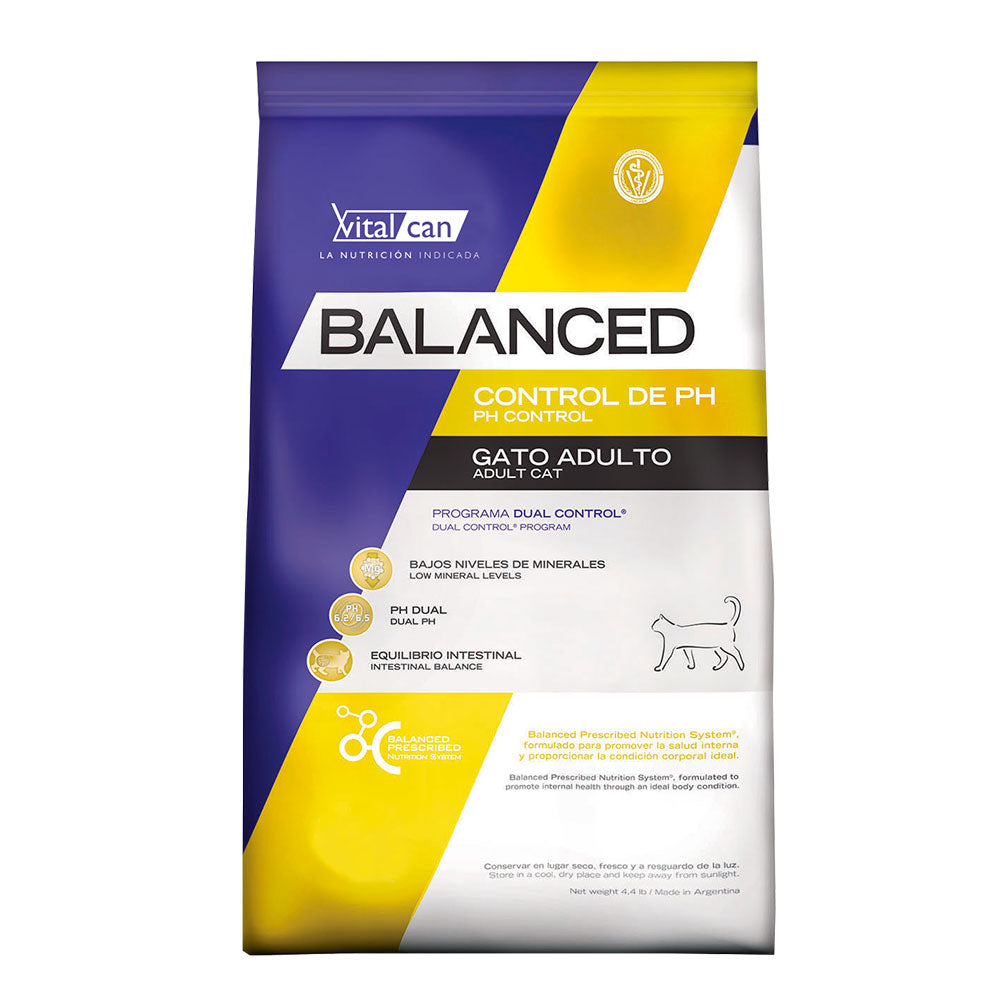BALANCED Gato Control PH Urinario