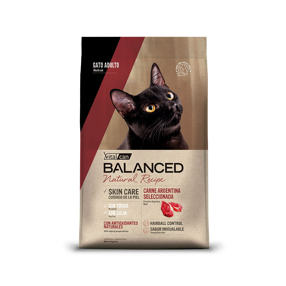 Balanced NATURAL RECIPE Gato adulto CARNE