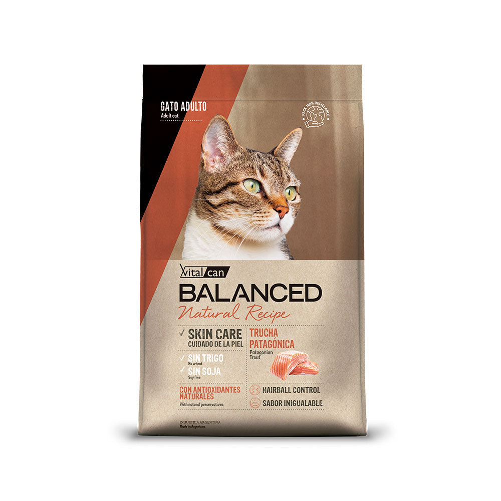 Balanced NATURAL RECIPE Gato TRUCHA
