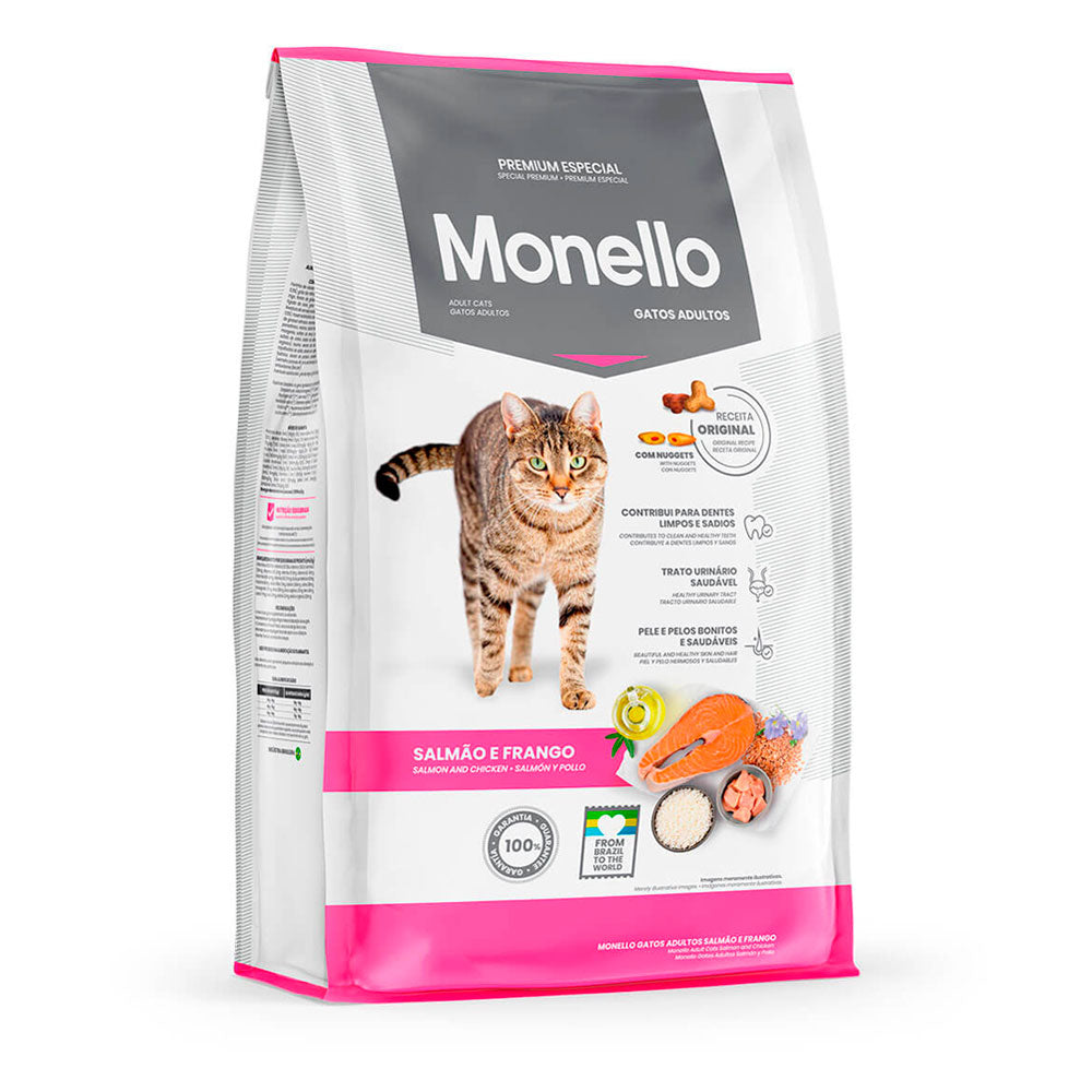 MONELLO Gato adulto salmón y pollo
