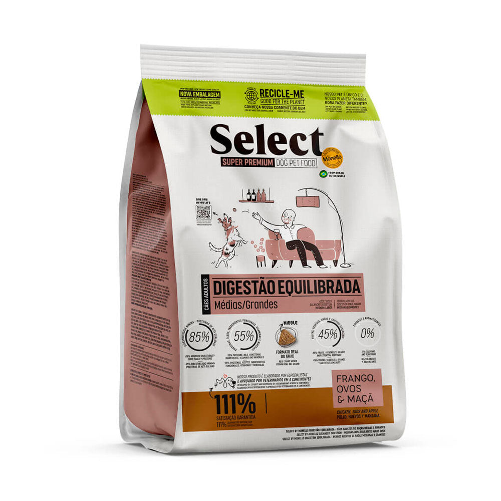 SELECT Digestion equilibrada perro raza mediana y grande kit