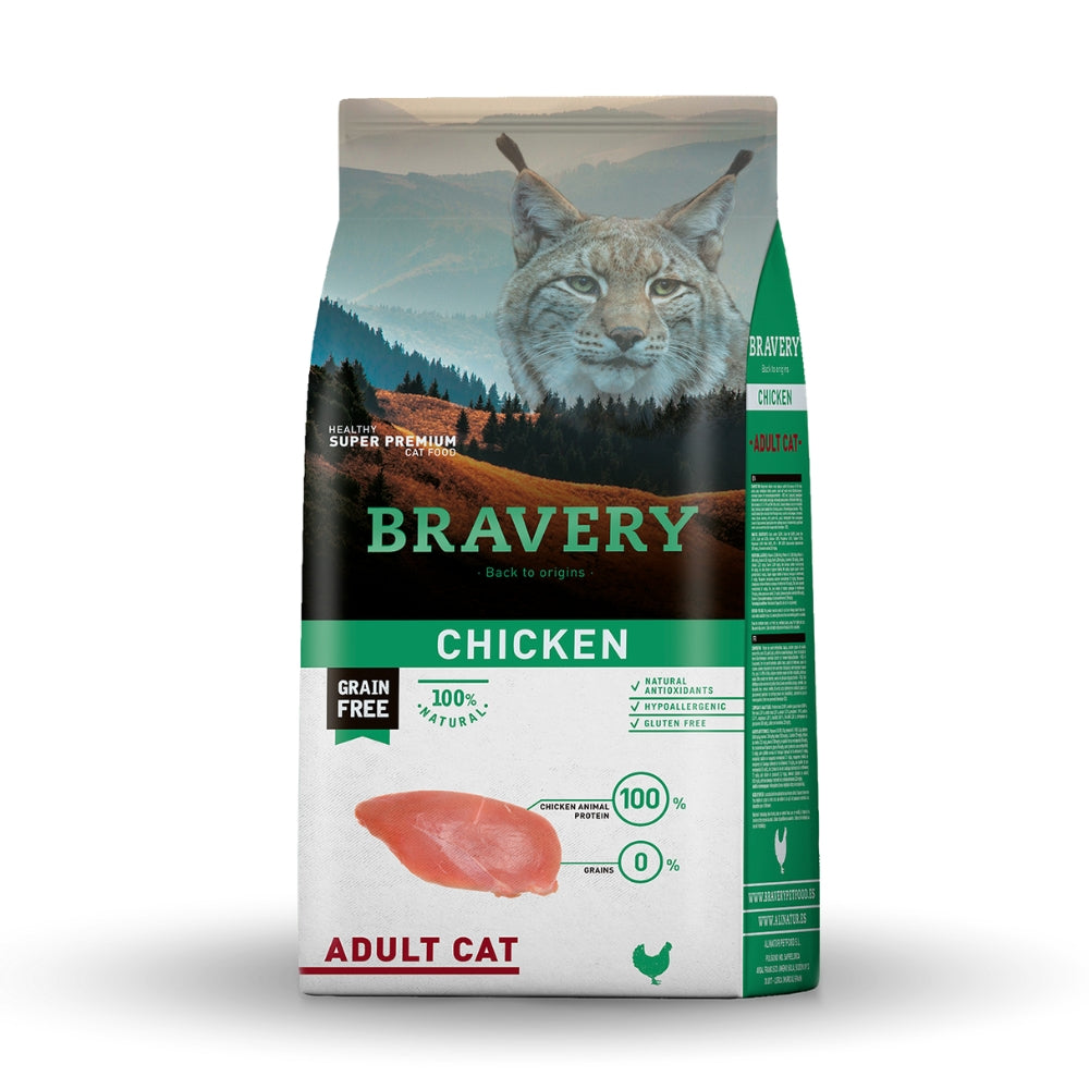 Bravery Gato adulto POLLO