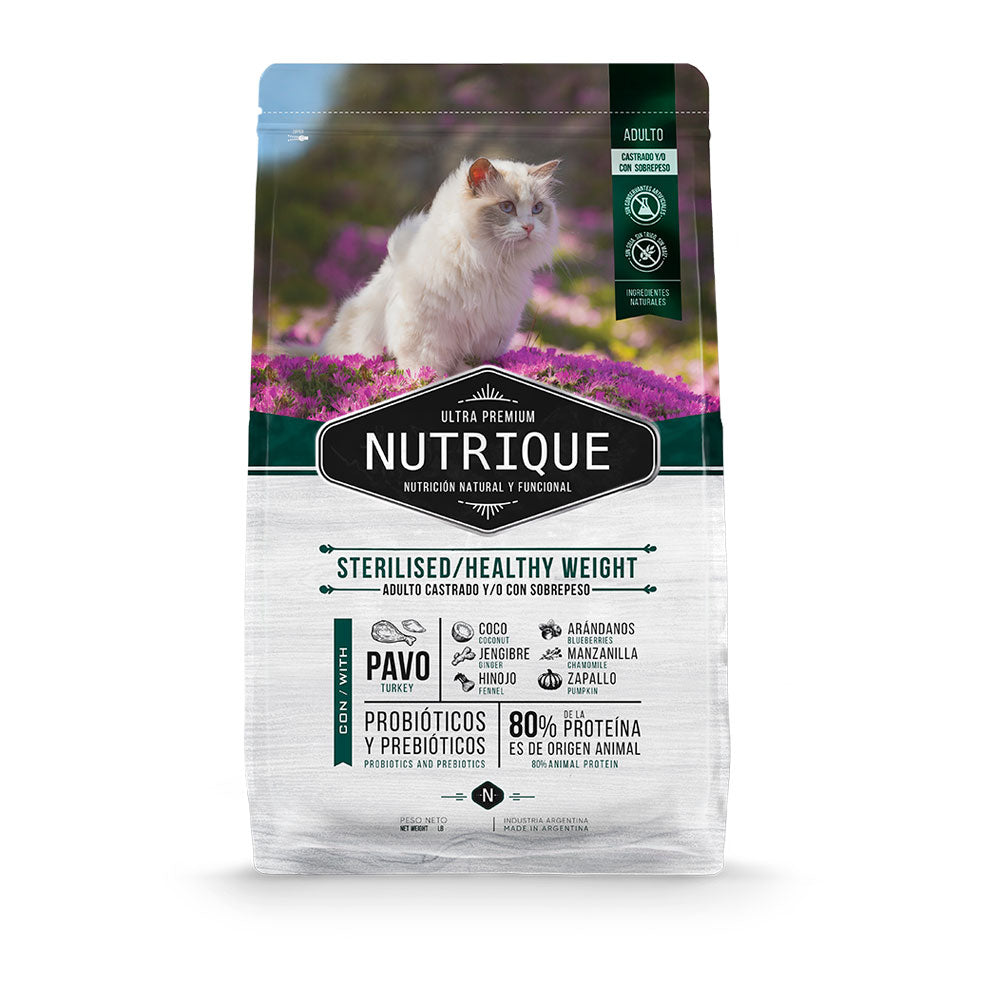 NUTRIQUE Gato adulto castrado peso saludable