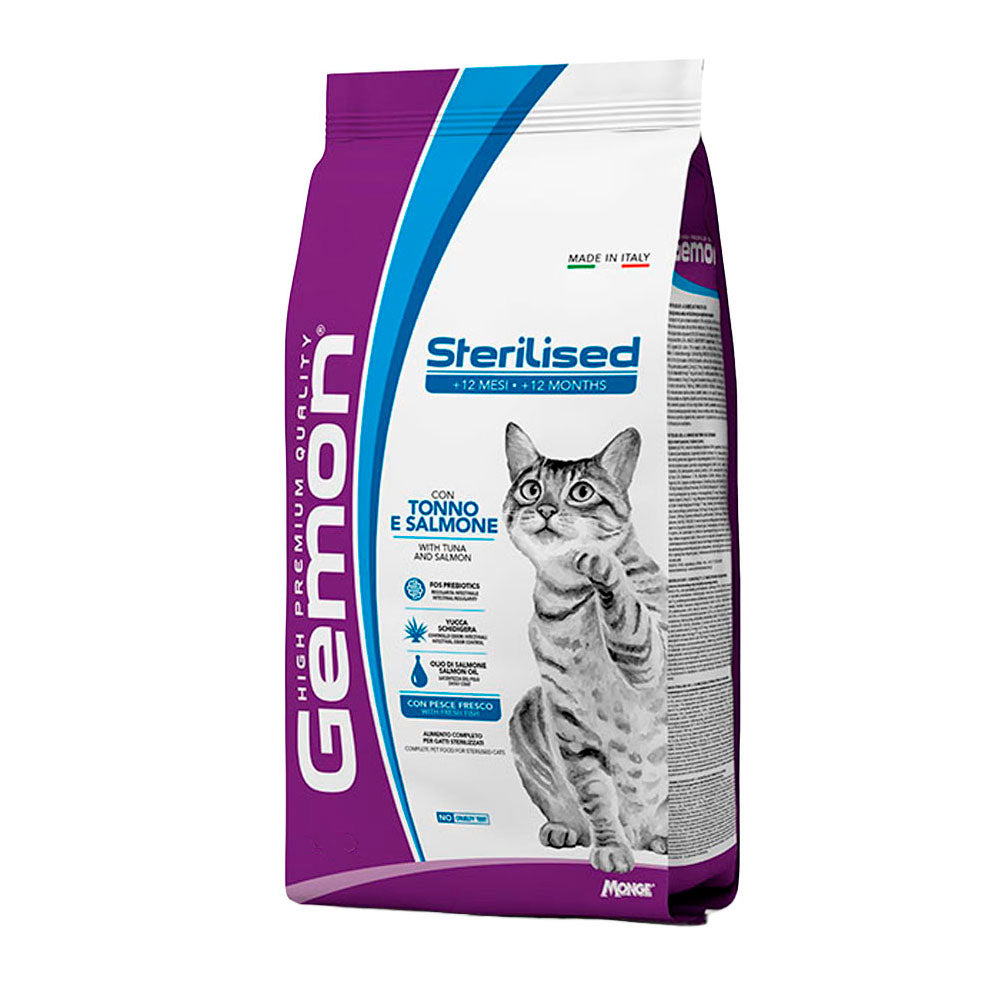 GEMON Gato castrado atún y salmón