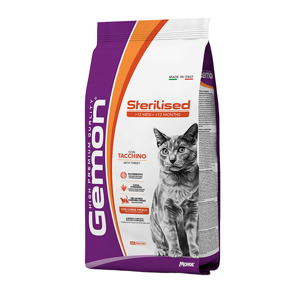 GEMON Gato castrado Pavo