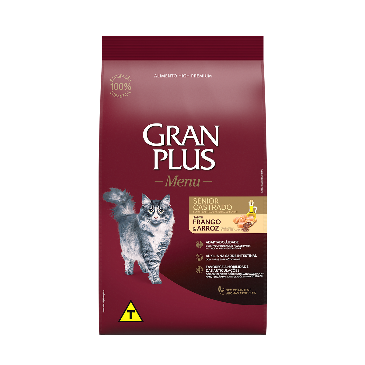 GRAN PLUS Menú gato senior castrado