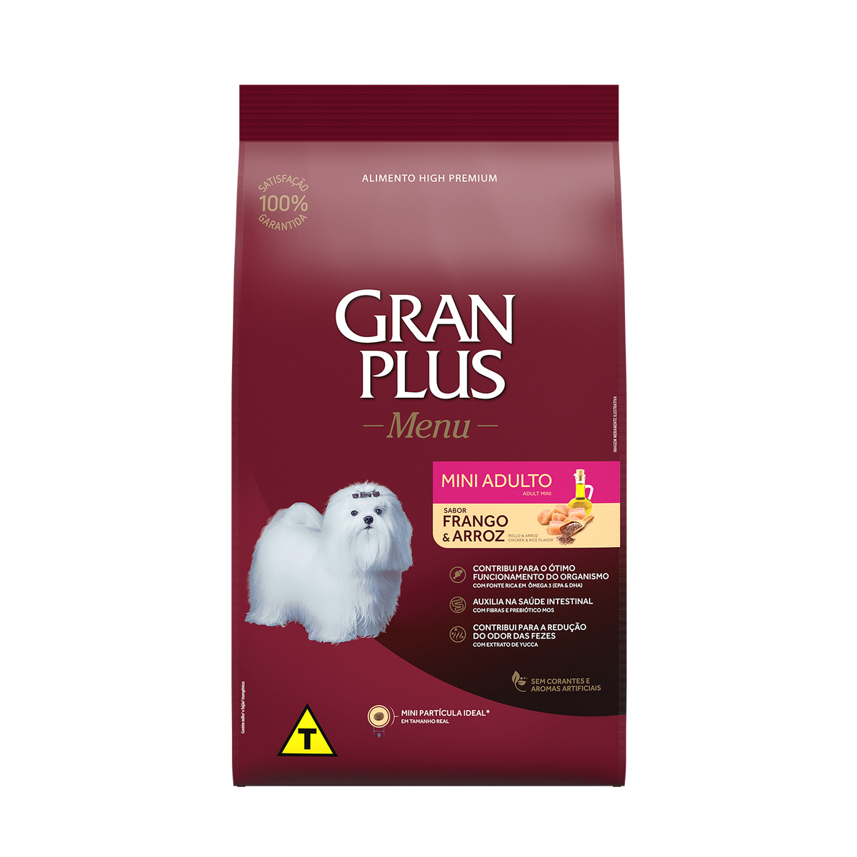 GRAN PLUS Menú perro adulto mini POLLO