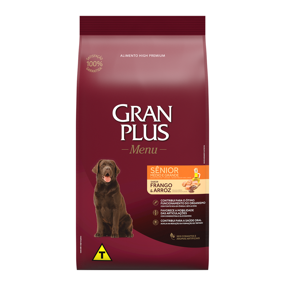 GRAN PLUS Menú perro senior raza med. y grande