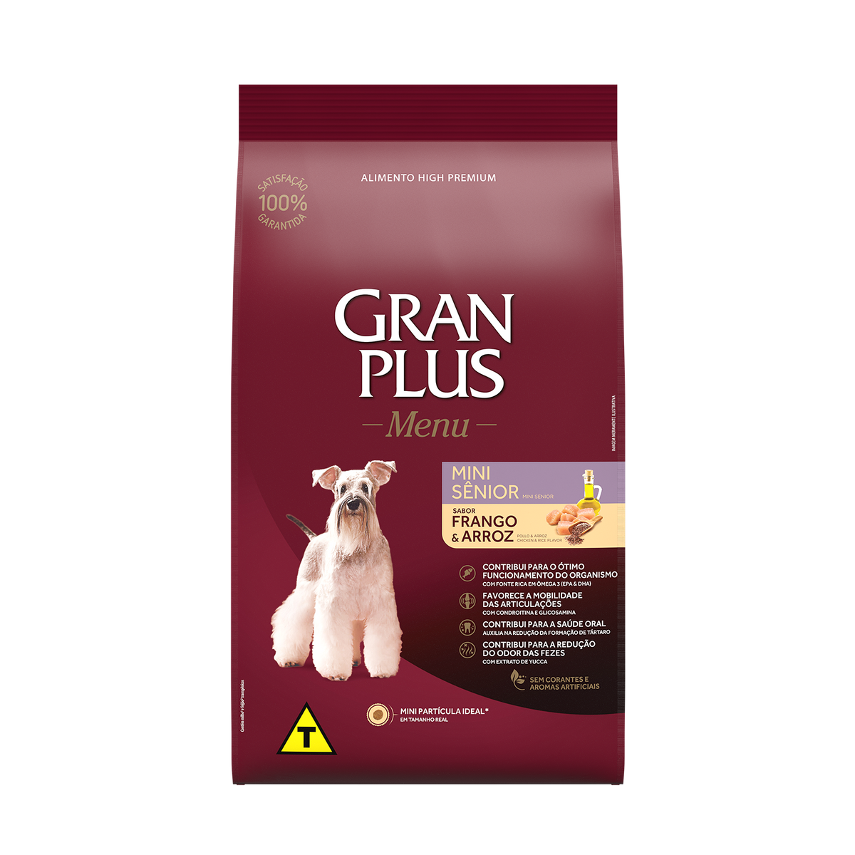 GRAN PLUS Menú perro senior mini