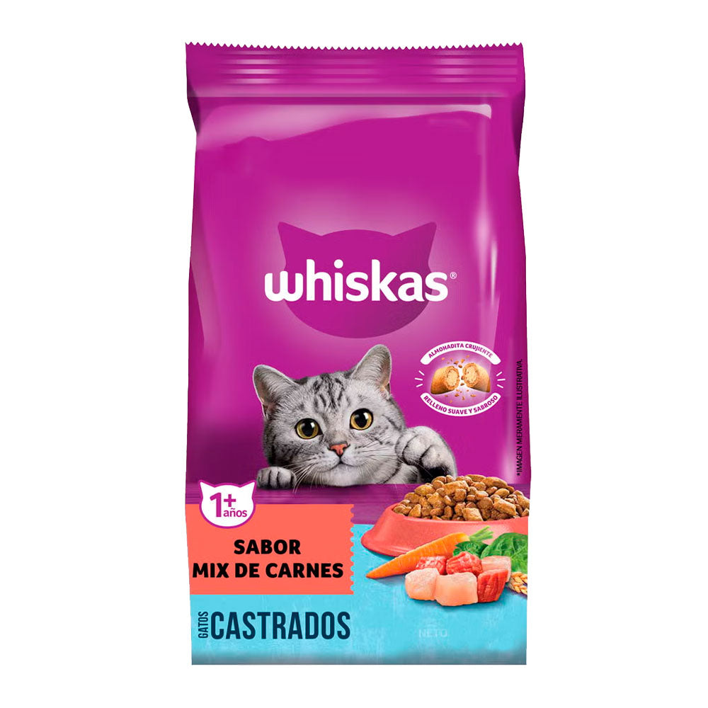 WHISKAS Gato castrado Mix de carnes