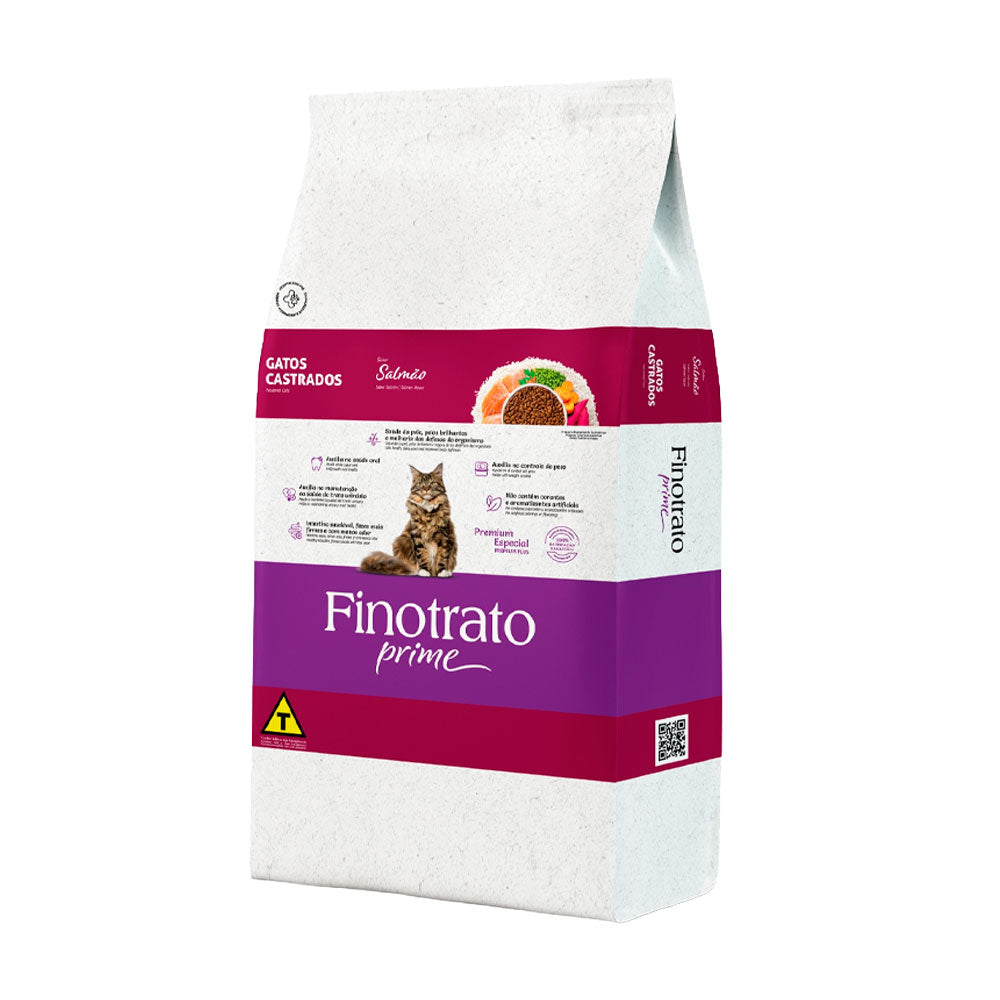 FINOTRATO Prime Gatos castrados Salmón