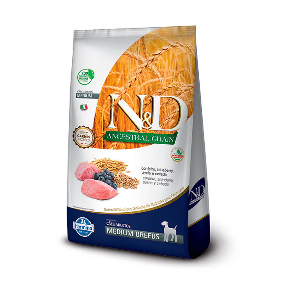 NyD Perro adulto Ancestral razas medias cordero