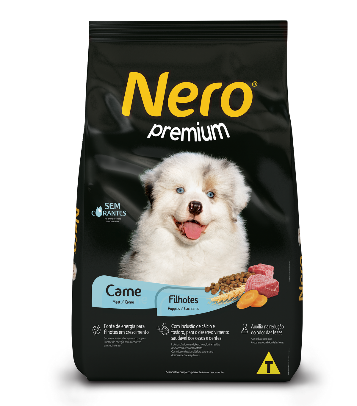 Nero perro cachorro