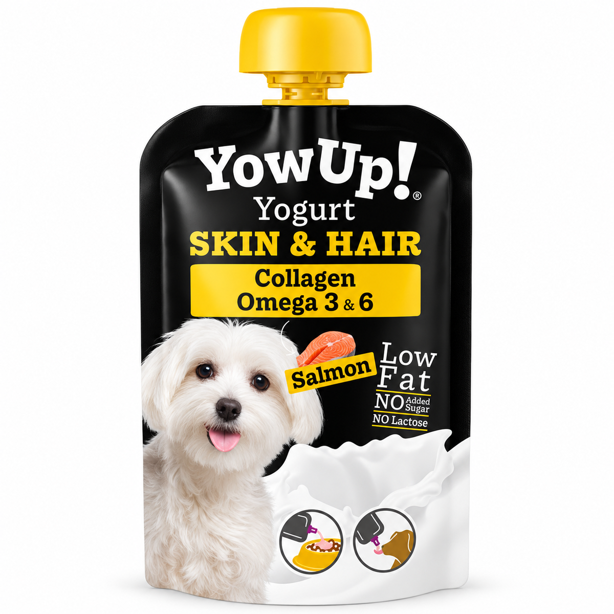 Yogurt YowUp! Skin & Hair Salmón 115gr