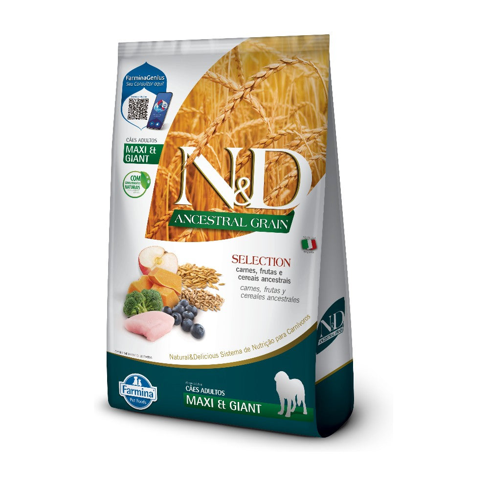 N&D Ancestral Selection Perro Adulto Razas Grandes y Gigantes