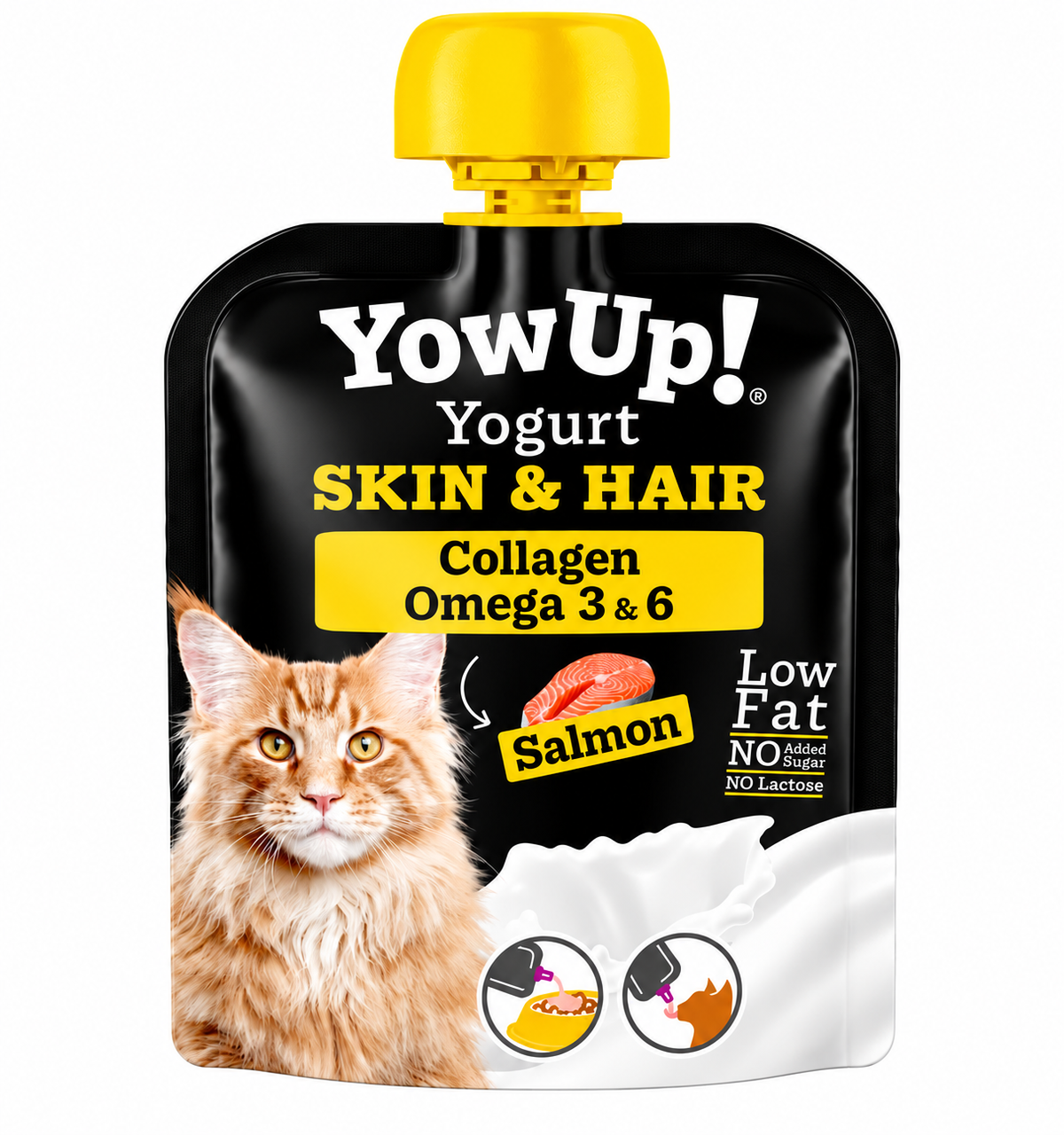 Yogurt YowUp! Skin & Hair Salmón 85g